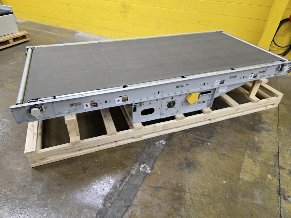 Used Hytrol Slider Bed Belt Conveyor 54" x 10' (#606)