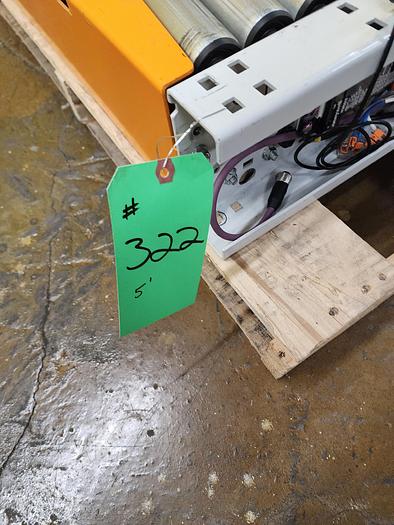 Used 2023 Intelligrated MDR Skewed Zero Pressure Accumulation Conveyor 28" x 5' (#322)