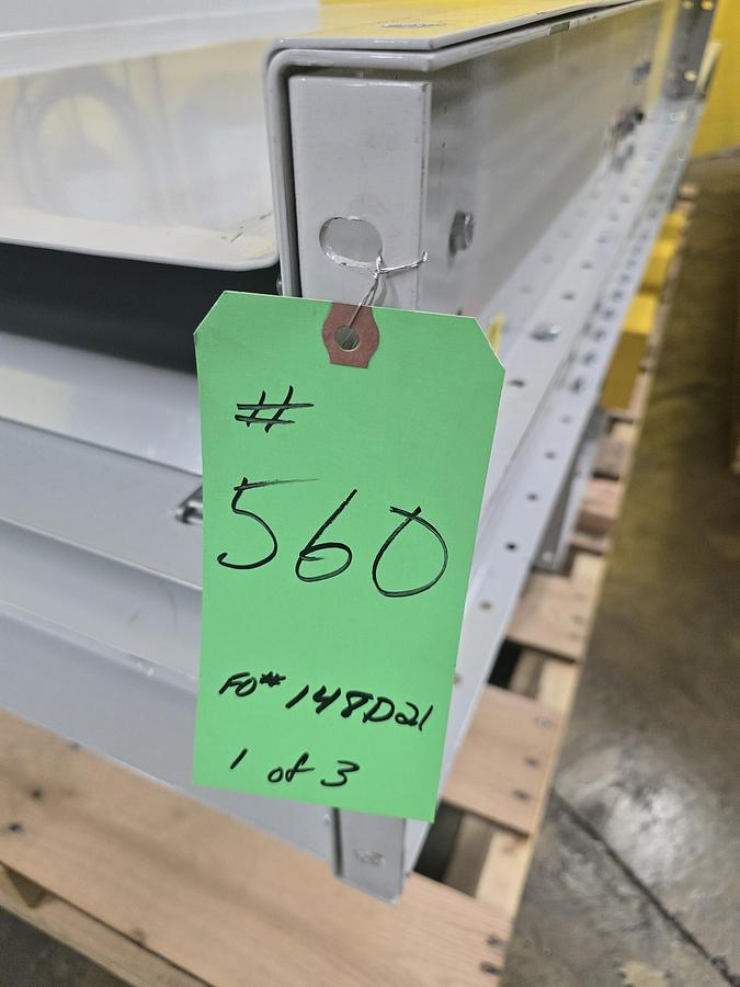 Used 2022 Hytrol TH Trash Line Belt Conveyor 34" x 125' (#560)