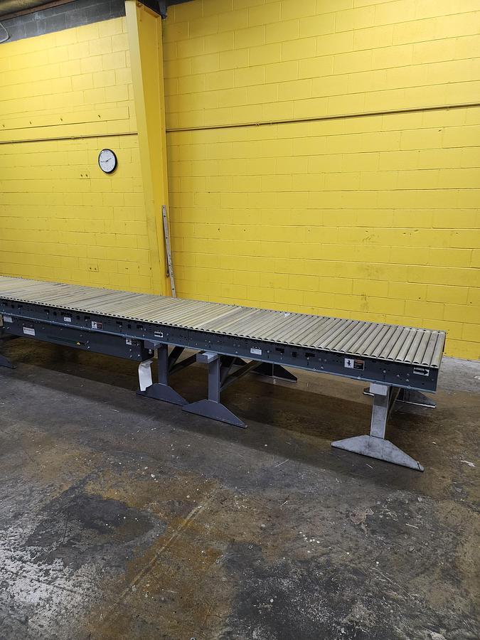 Intelligrated IntelliQ 36.5"w x 30' Live Roller Conveyor (#19)