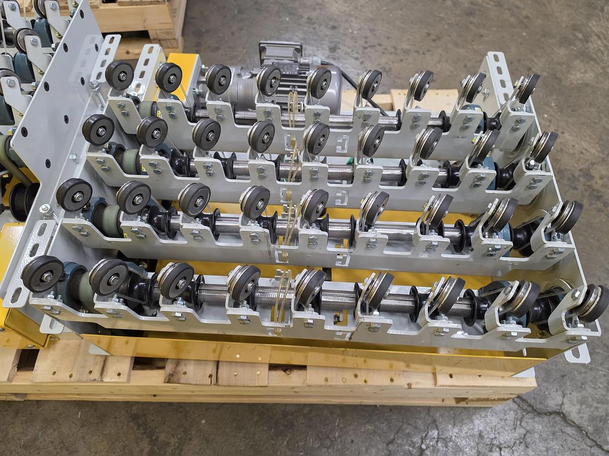 Used 2020 Hytrol PROSORT MRT 30" X 100' Narrow Belt Sortation Conveyor with 7 Diverts & Spurs (#660)