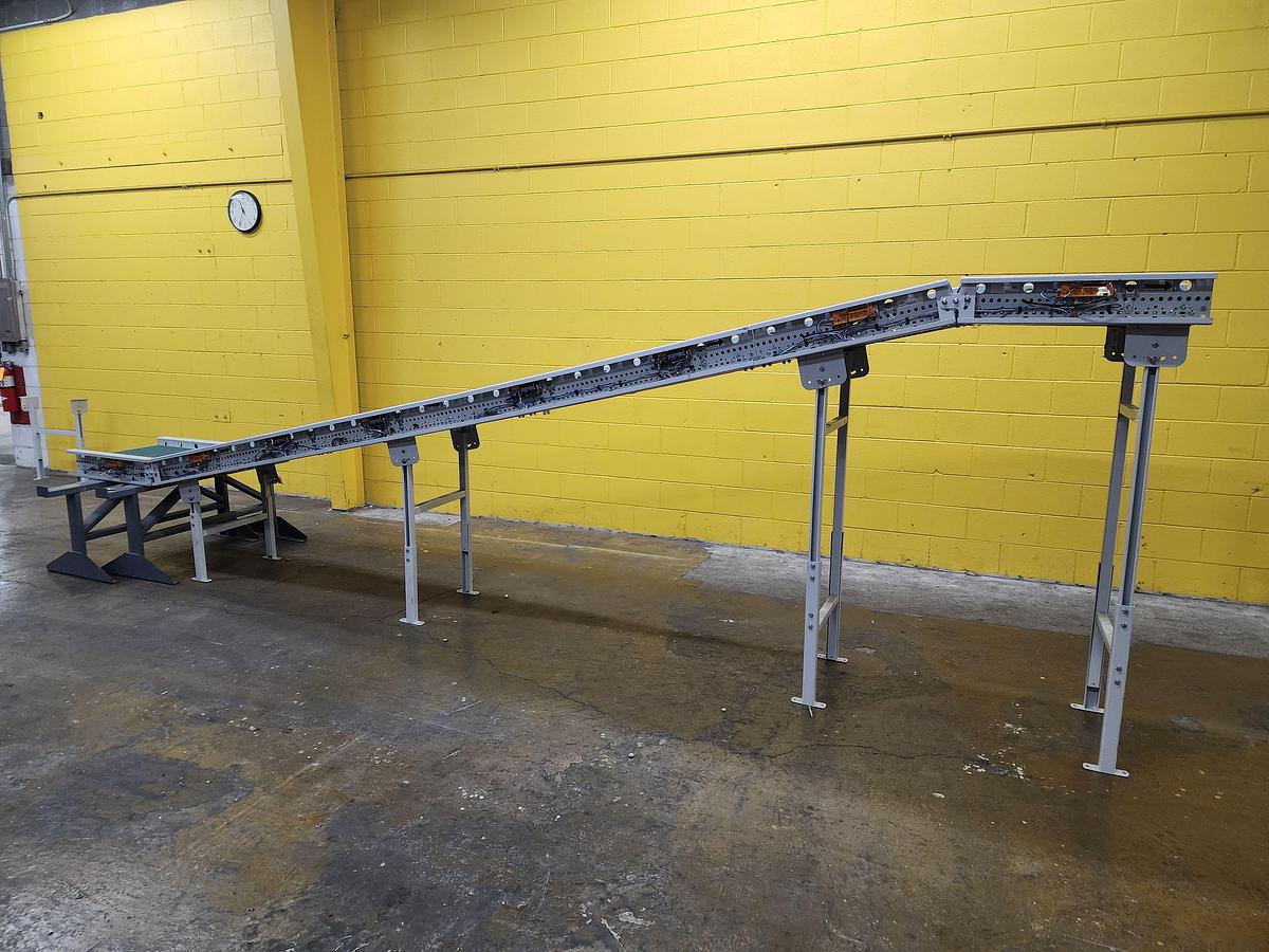 Used 2023 Intelligrated 22"bf x 20' MDR Belted Zero Pressure Incline/Decline Conveyor (#314) 5 Avail.