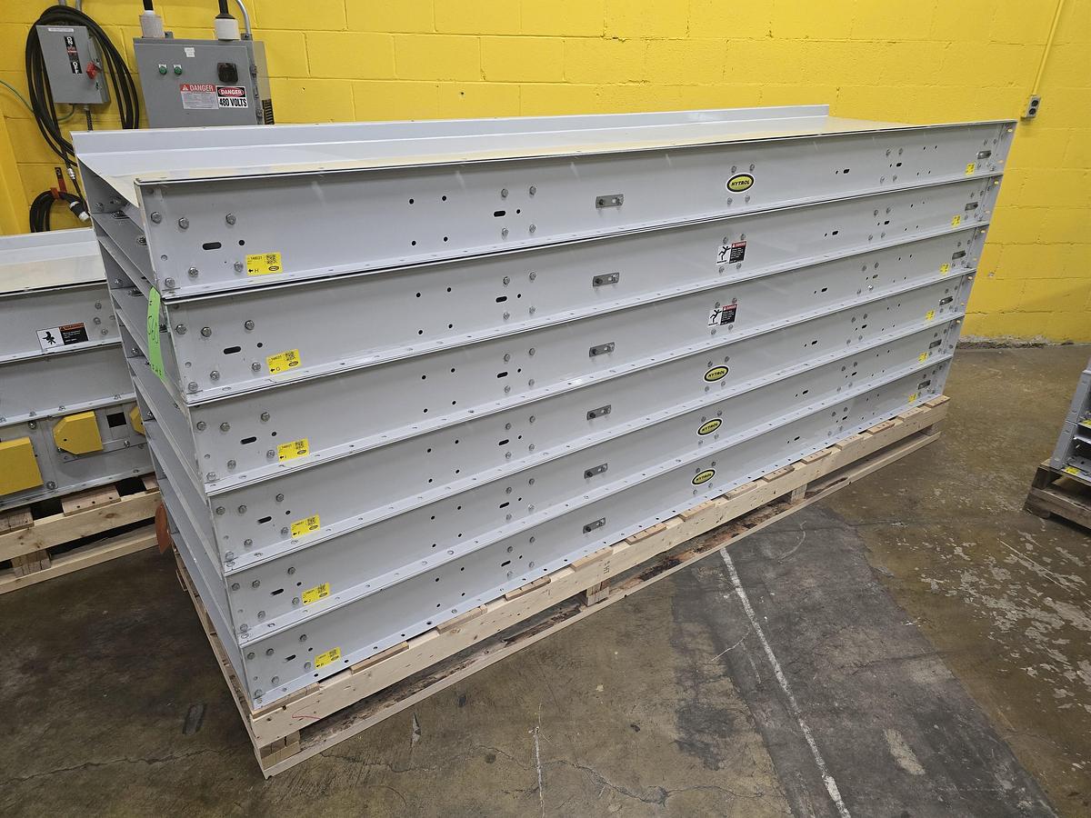 Used 2022 Hytrol TH Trash Line Belt Conveyor 34" x 125' (#560)