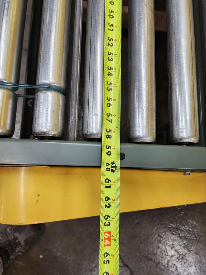 Used Hytrol 60" x 5' Live Roller V-Belt Conveyor (#172)