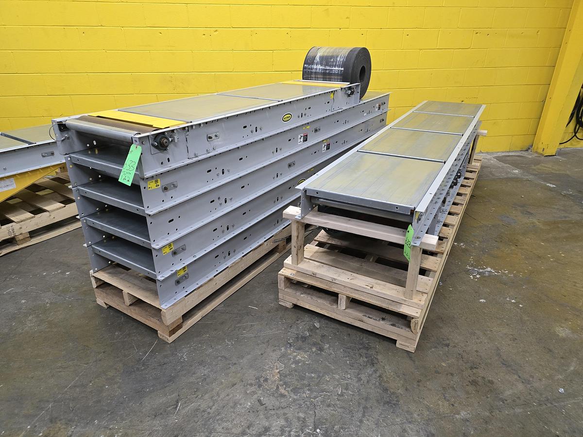 Used Hytrol Slider Bed Belt Conveyor 24" x 57' (#633)