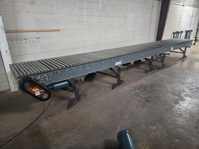 2018 Intelligrated 36.5"w x 24' Live Roller Roller Conveyor (15)