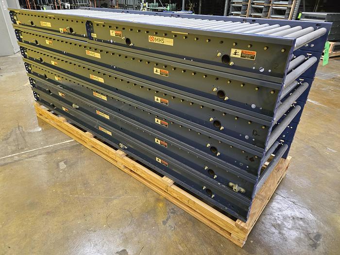 Used MHS Itoh Denki 34" MDR Zero Pressure Accumulation Roller Conveyor 165' (#279)