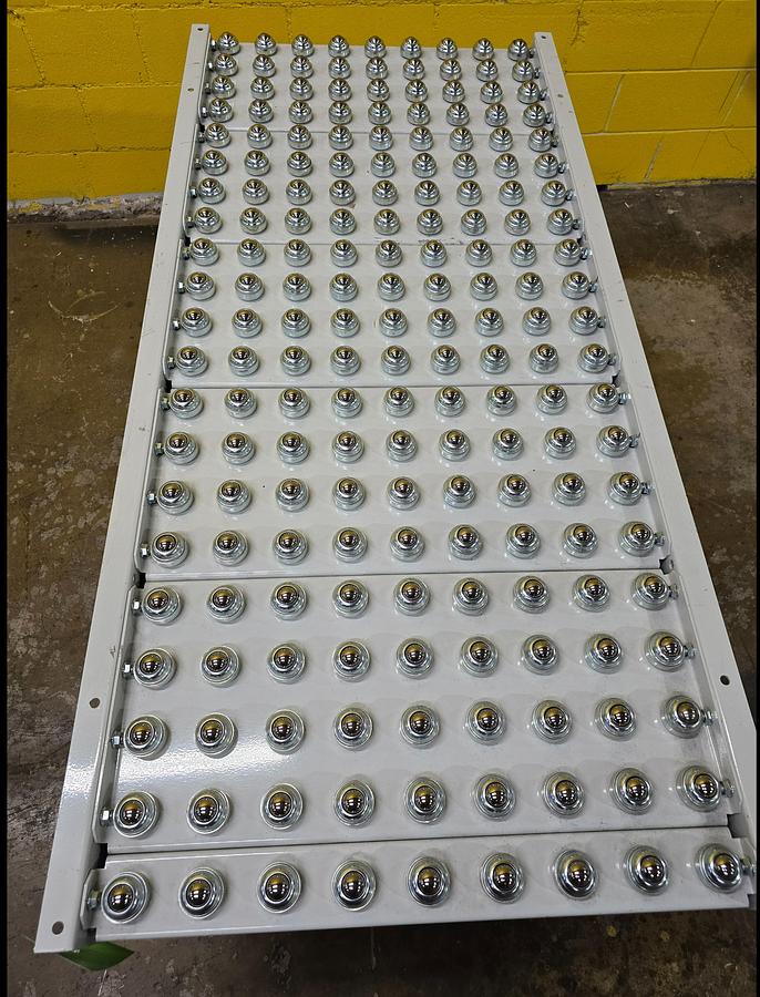 Used Hytrol Roller Ball Transfer Table Conveyor 30" x 63" (#569)