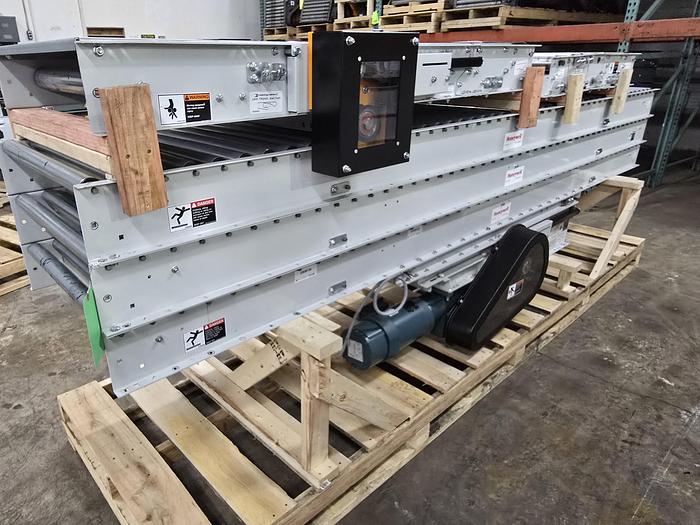 Used Intelligrated Roller Bed Incline / Decline Belt Conveyor 30.5" x 45'5" (#358)