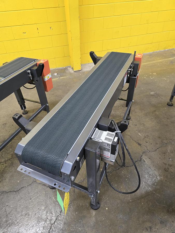 Used Signode Slider Bed Belt Conveyor 12" x 5' (#541)