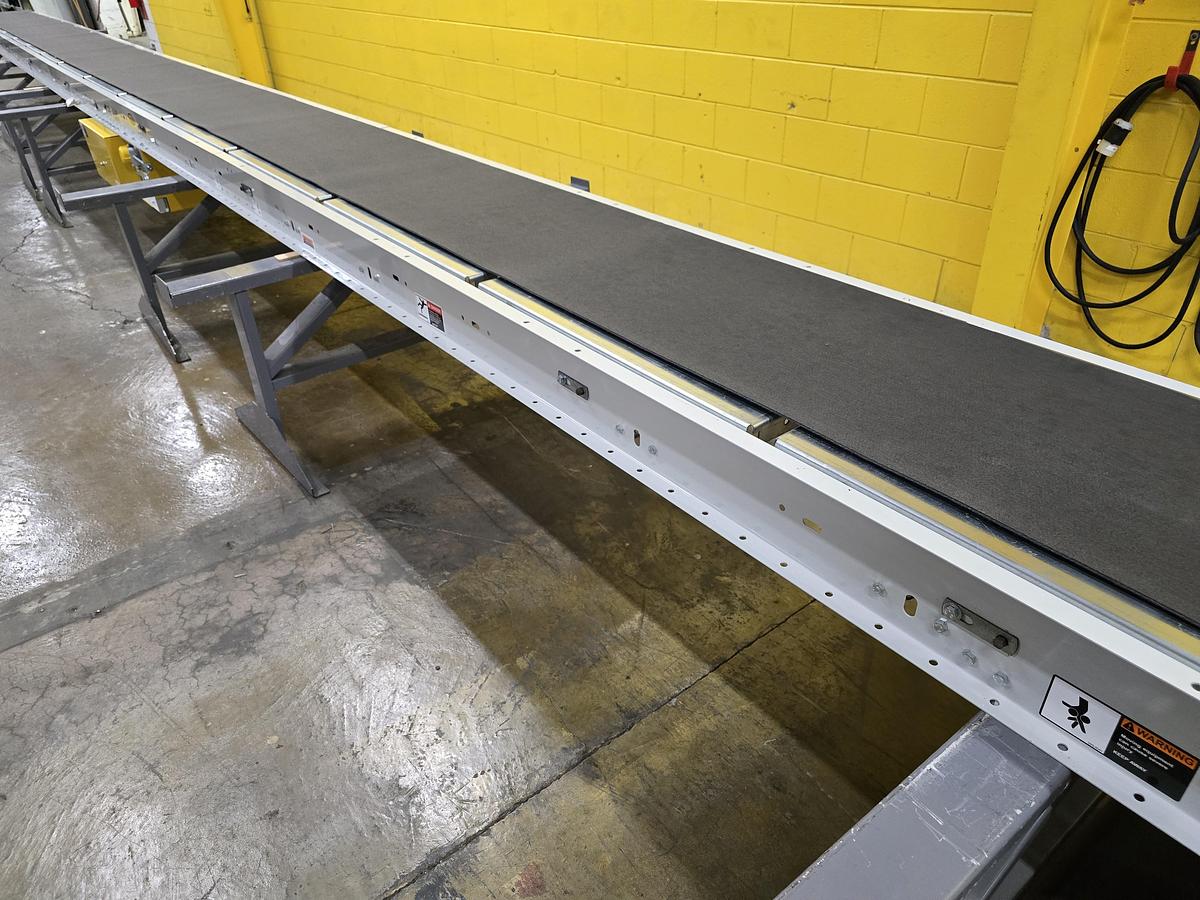Used Hytrol Slider Bed Belt Conveyor 24" x 66' (#470)