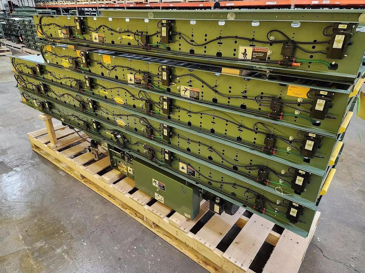 Used Hytrol ABEZ Zero Pressure Accumulation Roller Conveyor 24" x 45' (#195)