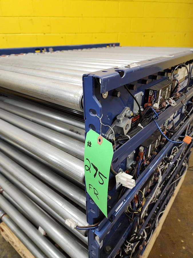 Used MHS Itoh Denki 34" x 5' MDR Skewed Roller Conveyor (#275)