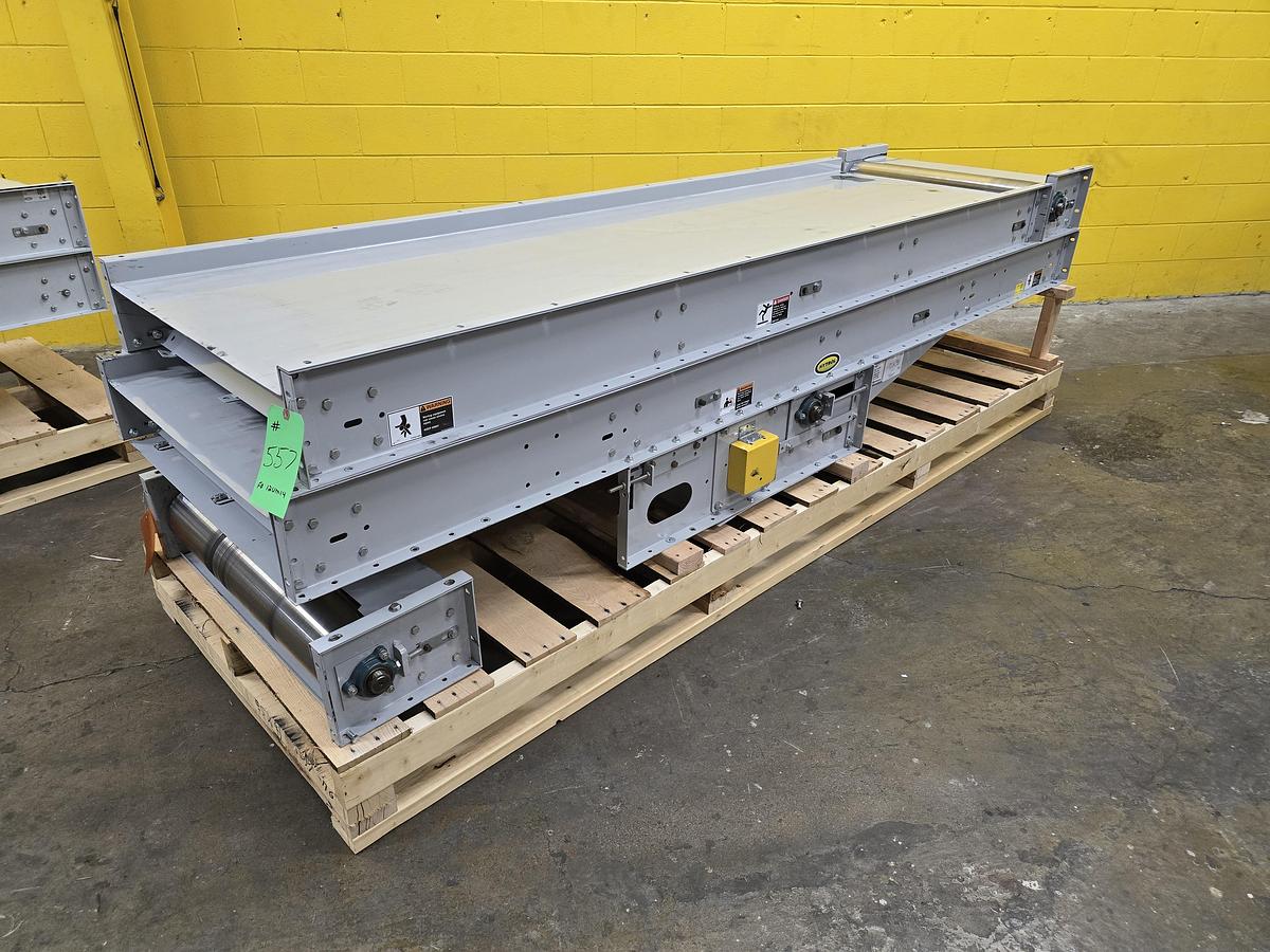 Used Hytrol TH Trash Line Belt Conveyor 34" x 20'8" (#557)