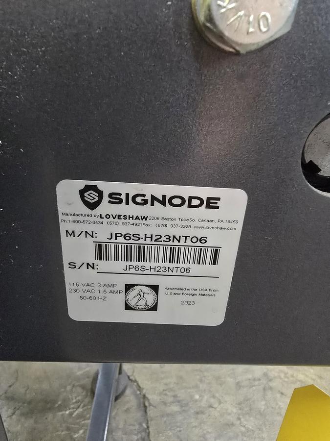 Used Signode Slider Bed Belt Conveyor 12" x 5' (#540)