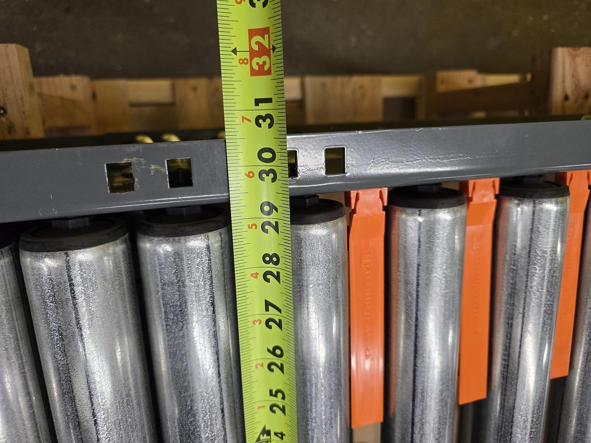 2018 Intelligrated 30.5"w x 12' Live Roller V-Belt Conveyor (527)