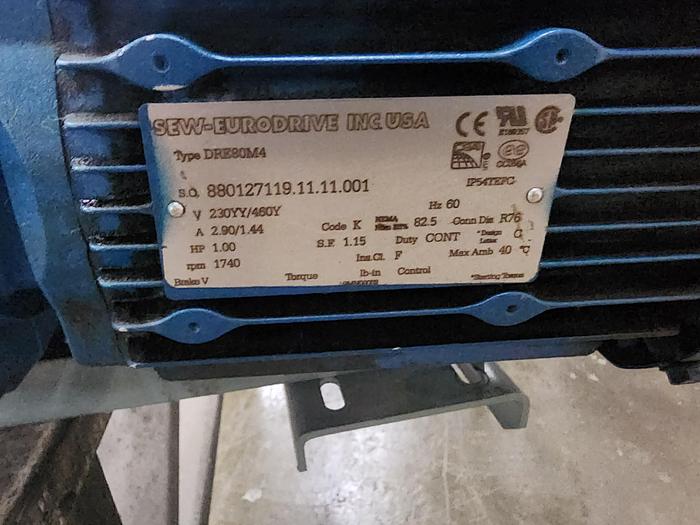 Used Hytrol 70 Degree Live Roller Curve Conveyor 30" (#33, #34)