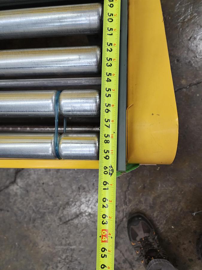 Used Hytrol 60" x 5' Live Roller V-Belt Conveyor (#172)