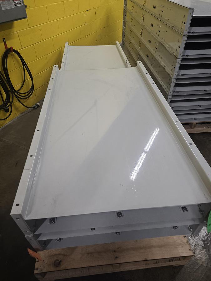 Used 2022 Hytrol TH Trash Line Belt Conveyor 34" x 125' (#560)