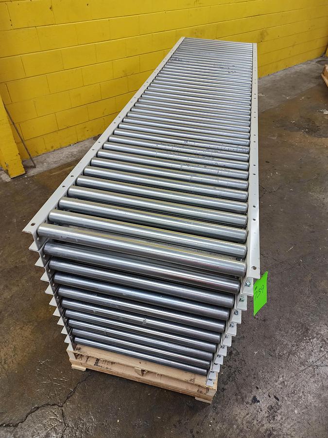 Used Lewco Gravity Conveyor 31" x 100' (#739B)