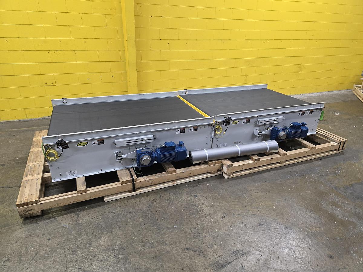 Used 2022 Hytrol 2 Stage GAPPER Slider Bed Belt Conveyor 54" x 12'6" (#604)