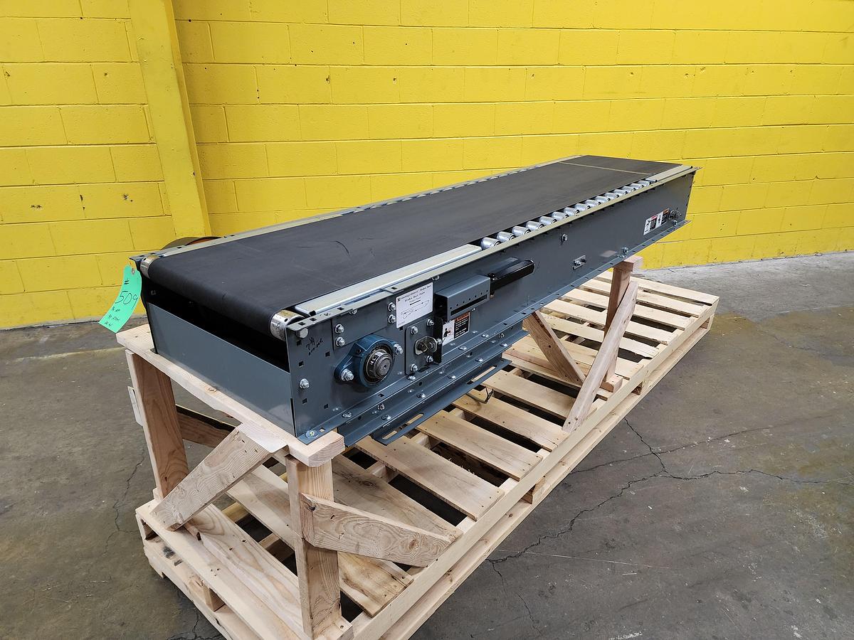 Used 2023 Intelligrated Roller Bed Belt Conveyor 30.5" x 7'6" (#374)