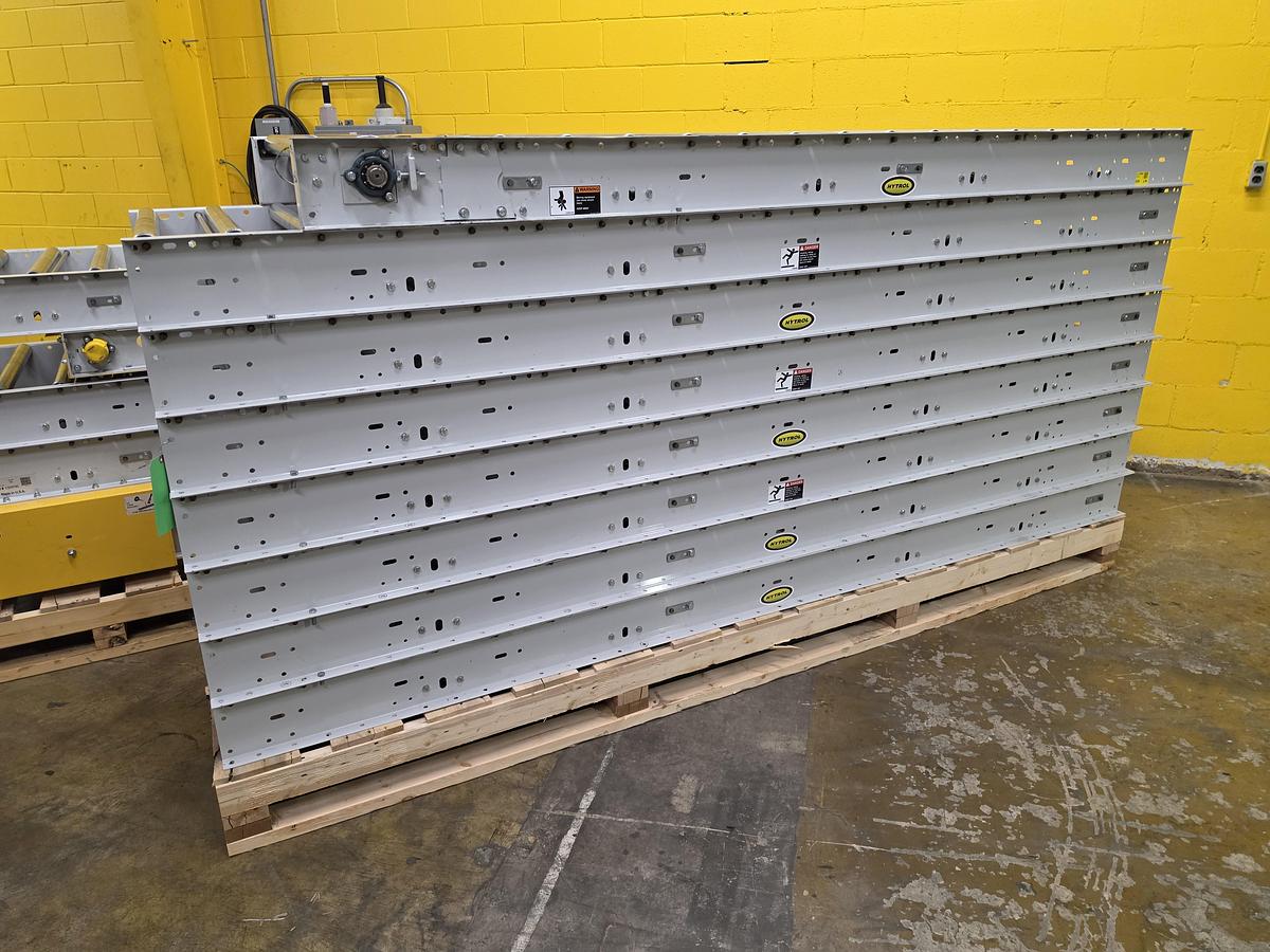 Used Hytrol Roller Bed Belt Conveyor 30" x 79' (#655)