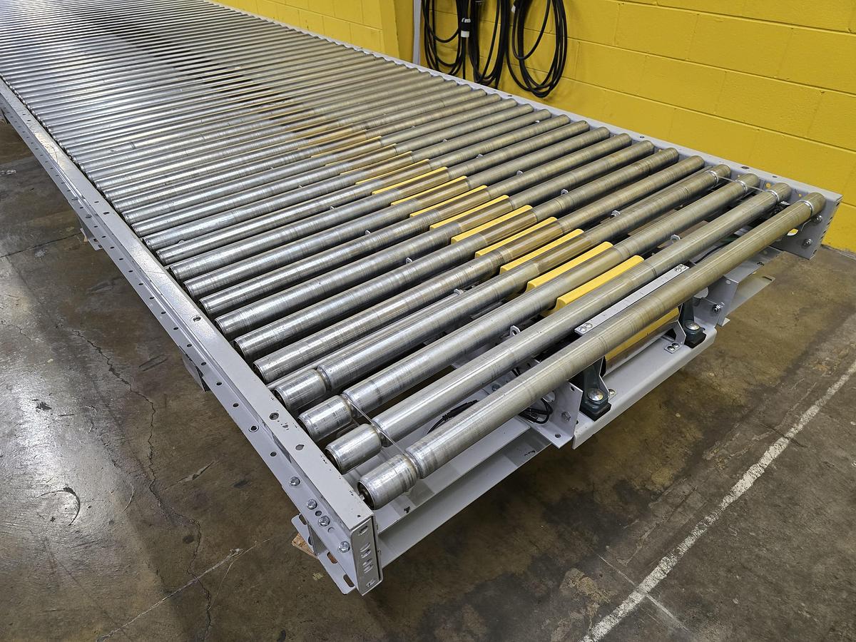 Used Hytrol ABEZ Zero Pressure Accumulation Roller Conveyor 54" x 99' (#598)