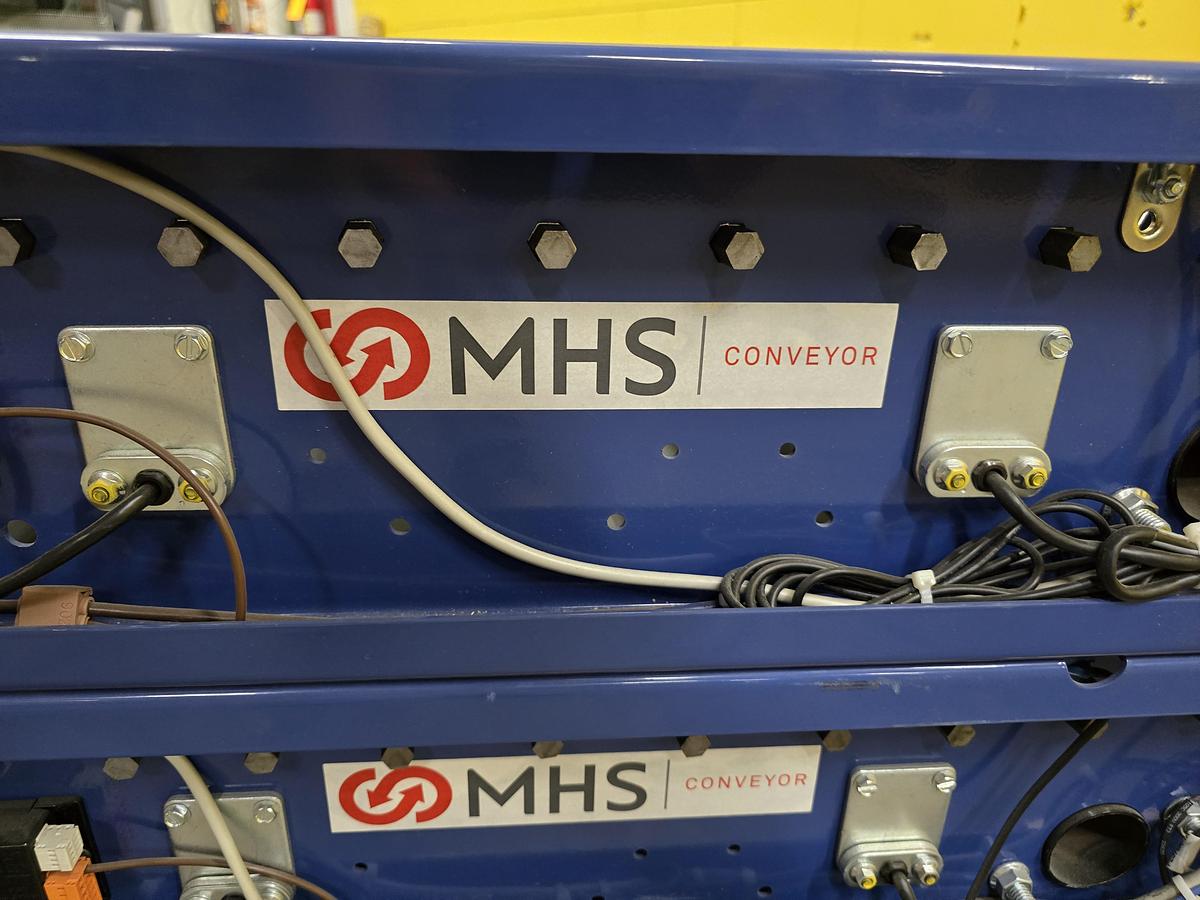 Used MHS Itoh Denki 34" x 5' MDR Skewed Roller Conveyor (#274)