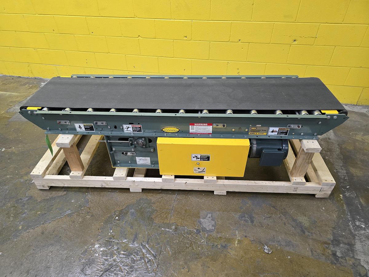 Used Hytrol TA Slider Bed Belt Conveyor 26" x 11' (#135)