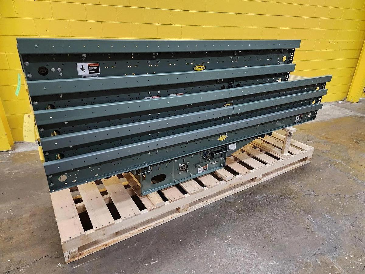 Used Hytrol ABEZ Zero Pressure Accumulation Roller Conveyor 24" x 45' (#195)