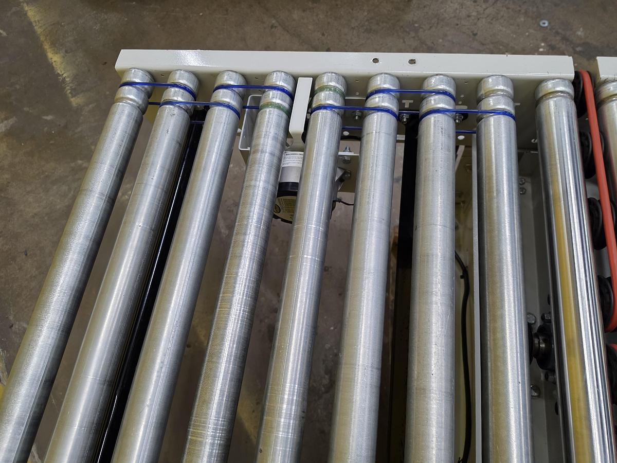 Used Hytrol 190E24EZ 24 volt 90 Degree Pop Up Divert Transfer Conveyor (#232)