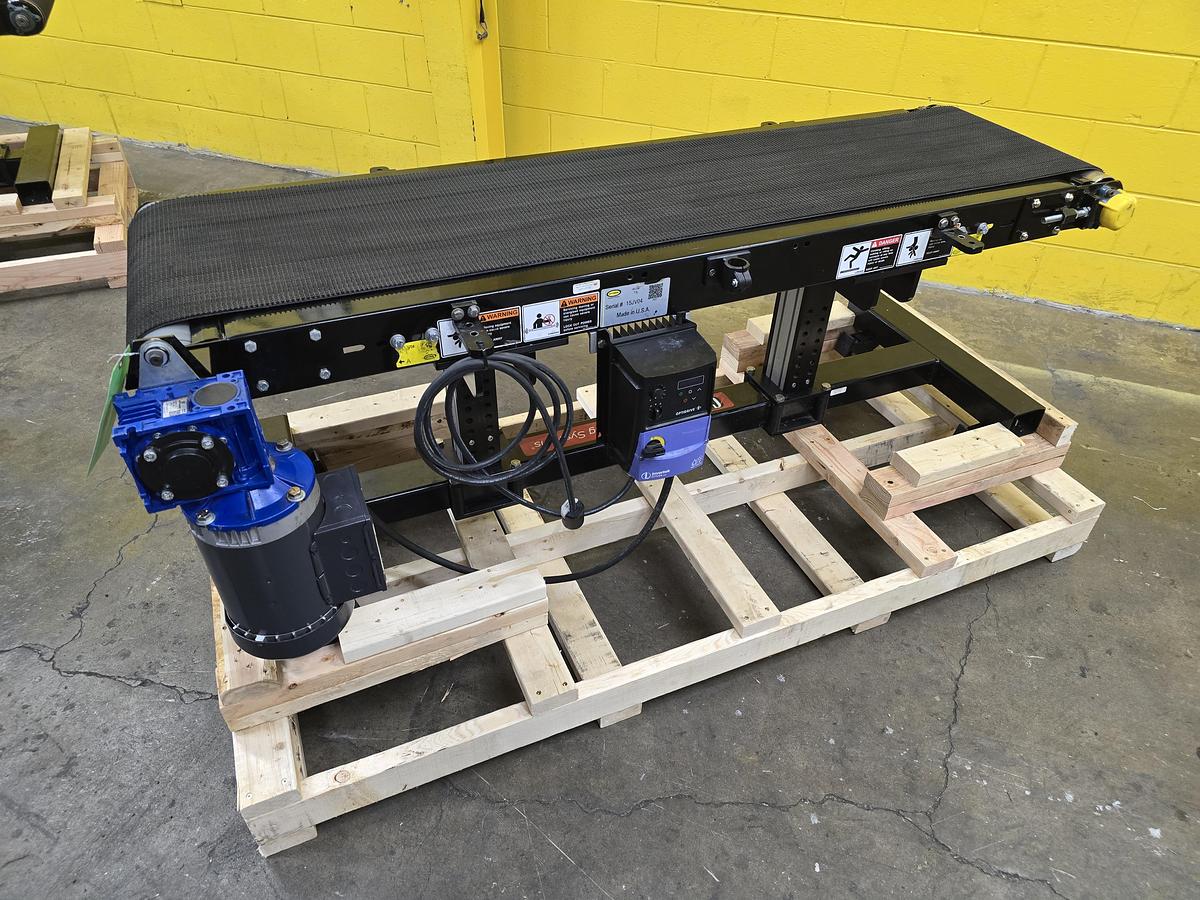 Used Hytrol TA Slider Bed Belt Conveyor 20" x 6' (#530)