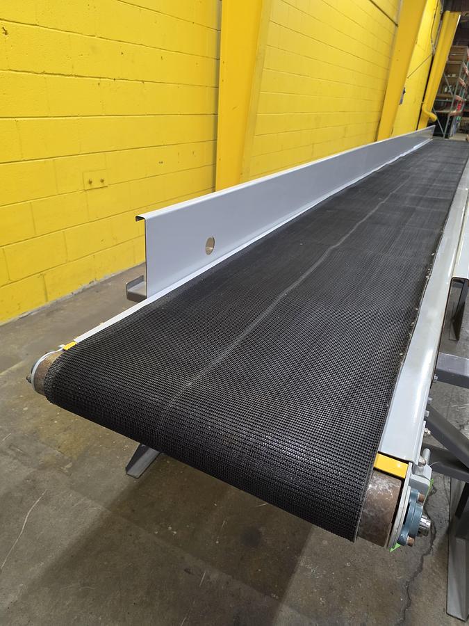 Used Hytrol TA Slider Bed Belt Conveyor 30" x 98'6" (#640)