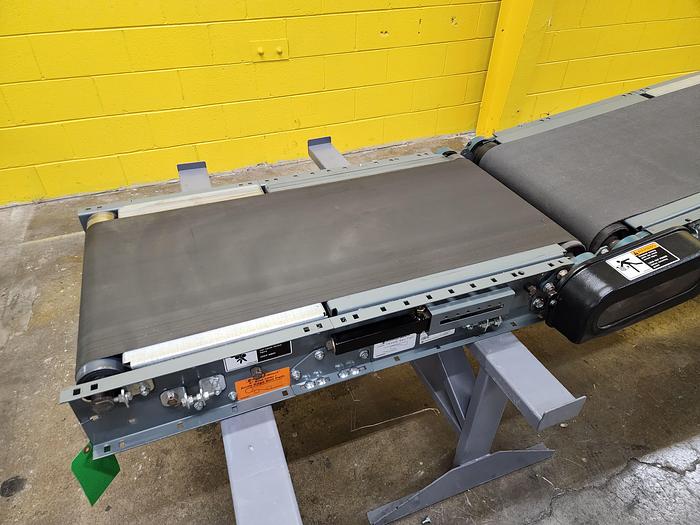 Used Intelligrated Roller Bed Incline / Decline Belt Conveyor 24.5" x 57'5" (#109-112)
