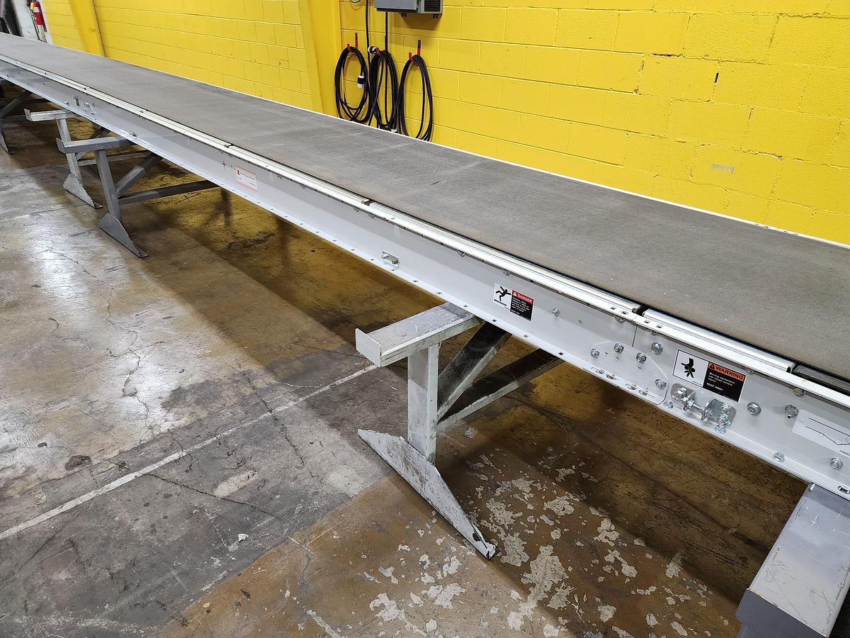 Used Intelligrated Slider Bed Belt Conveyor 24.5" x 24' (#548)