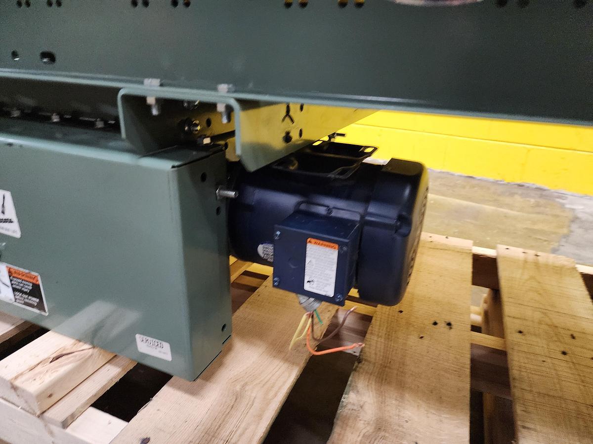 Used Hytrol ABEZ Zero Pressure Accumulation Roller Conveyor 24" x 12'6" (#196)