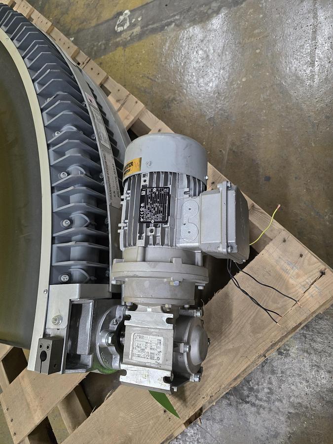 Used Transnorm 90 Degree Belted Curve Conveyor TS1500/100 24" Belt, 24" IR (#626)