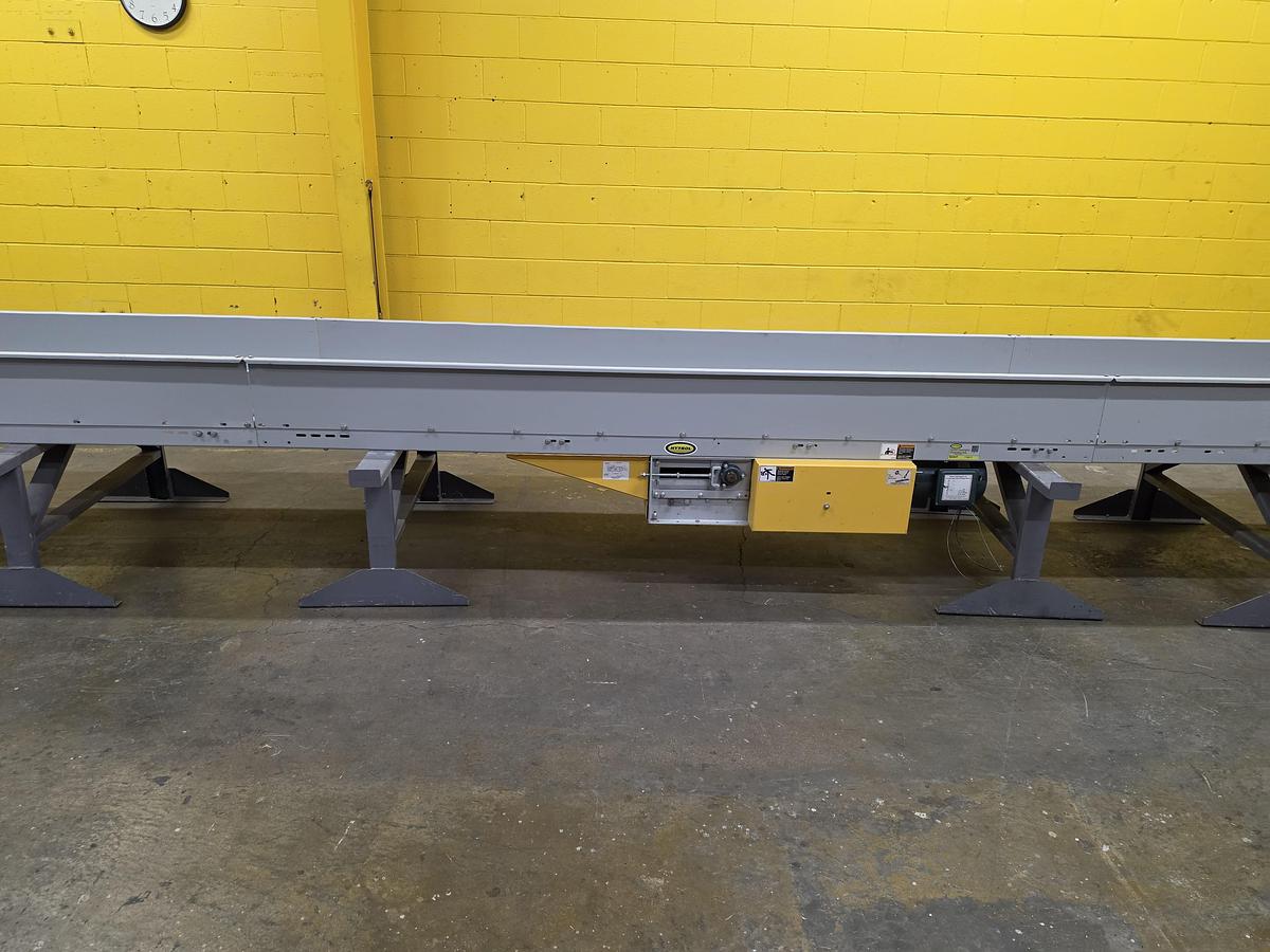 Used Hytrol TA Slider Bed Belt Conveyor 30" x 99' (#641)