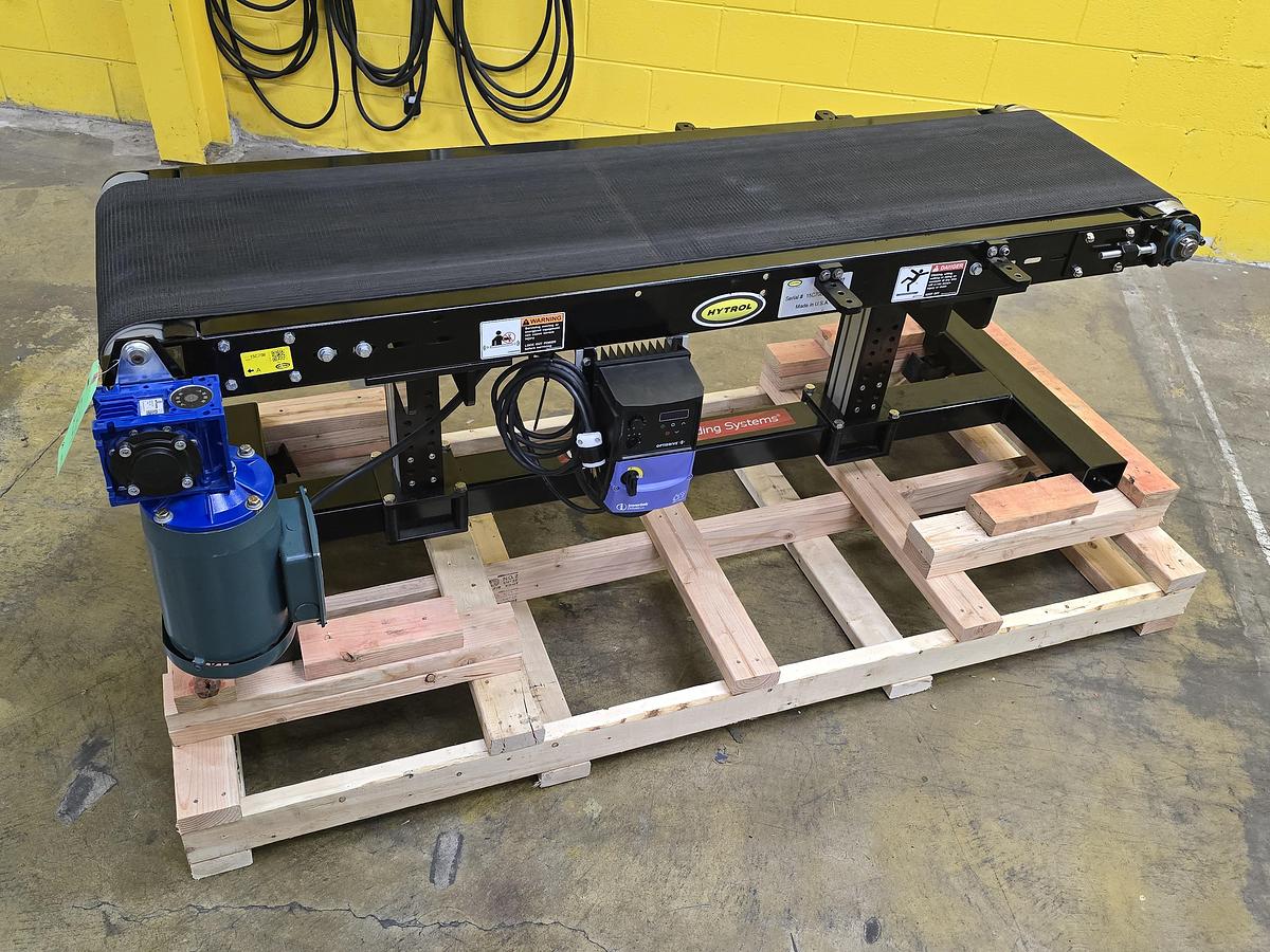 Used Hytrol TA Slider Bed Belt Conveyor 20" x 6' (#531)