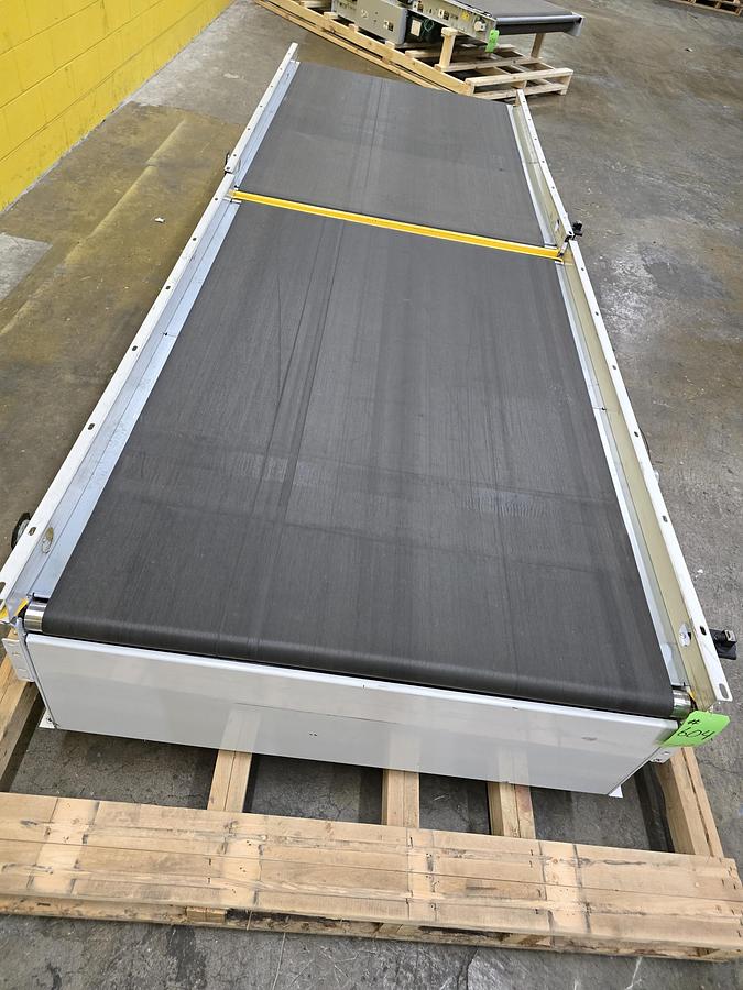 Used 2022 Hytrol 2 Stage GAPPER Slider Bed Belt Conveyor 54" x 12'6" (#604)