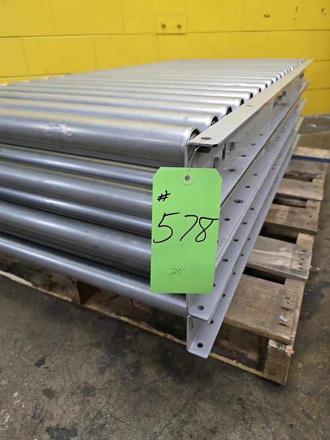 Used 30" x 20' Hytrol Gravity Conveyor (#578)