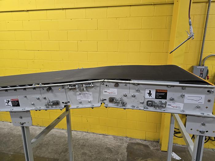 Used Intelligrated Roller Bed Incline / Decline Belt Conveyor 30.5" x 33'5" (#360)