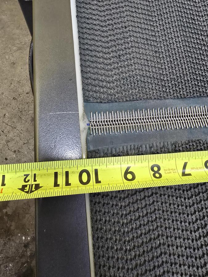 Used Signode Slider Bed Belt Conveyor 12" x 5' (#540)