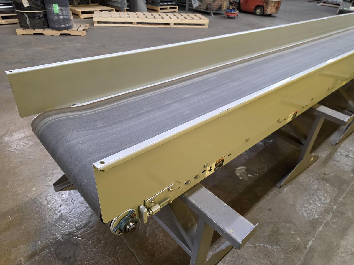 Used Hytrol TA Slider Bed Belt Conveyor 30" x 99' (#641)