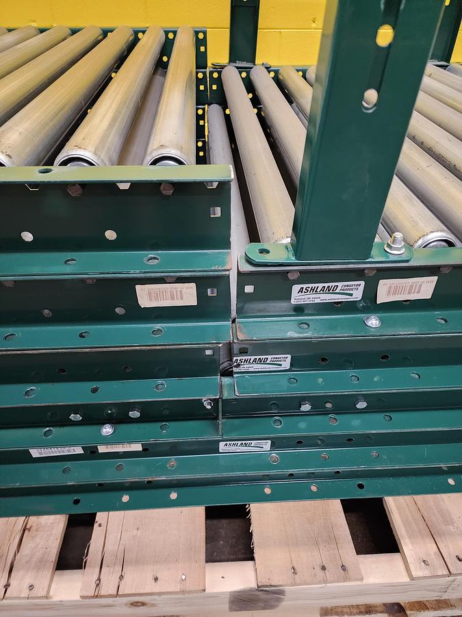 Used 36.5" x 18'9" Gravity Roller Conveyor (#86)