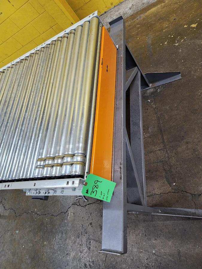 Used Intelligrated 36.5" Left Hand Powered Live Roller Spur (#389)