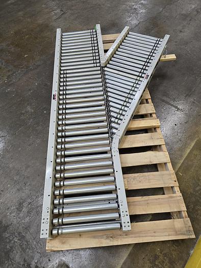 Used 2023 Intelligrated Zero Pressure MDR 710 Roller Conveyor MERGE