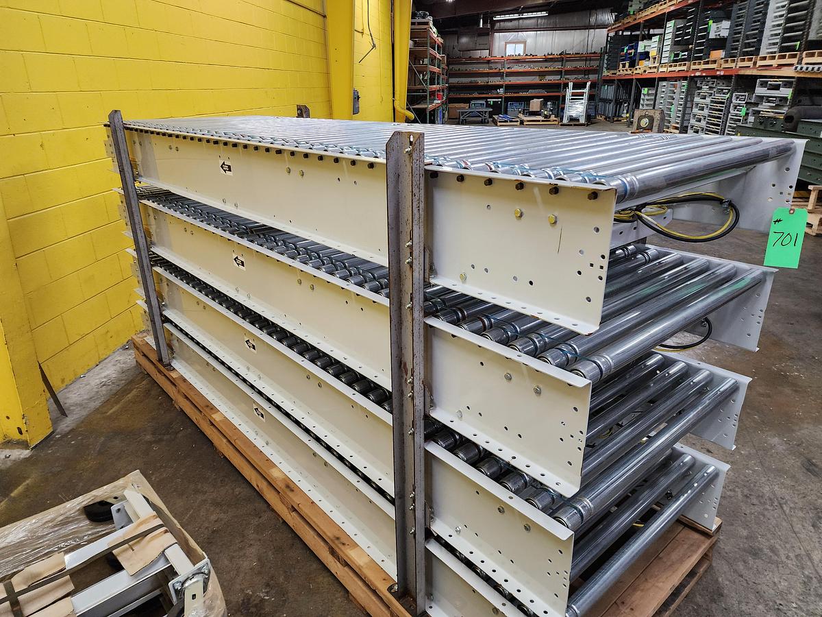 2021 UNUSED Roach MDR 39" x 40' Live Roller Conveyor
