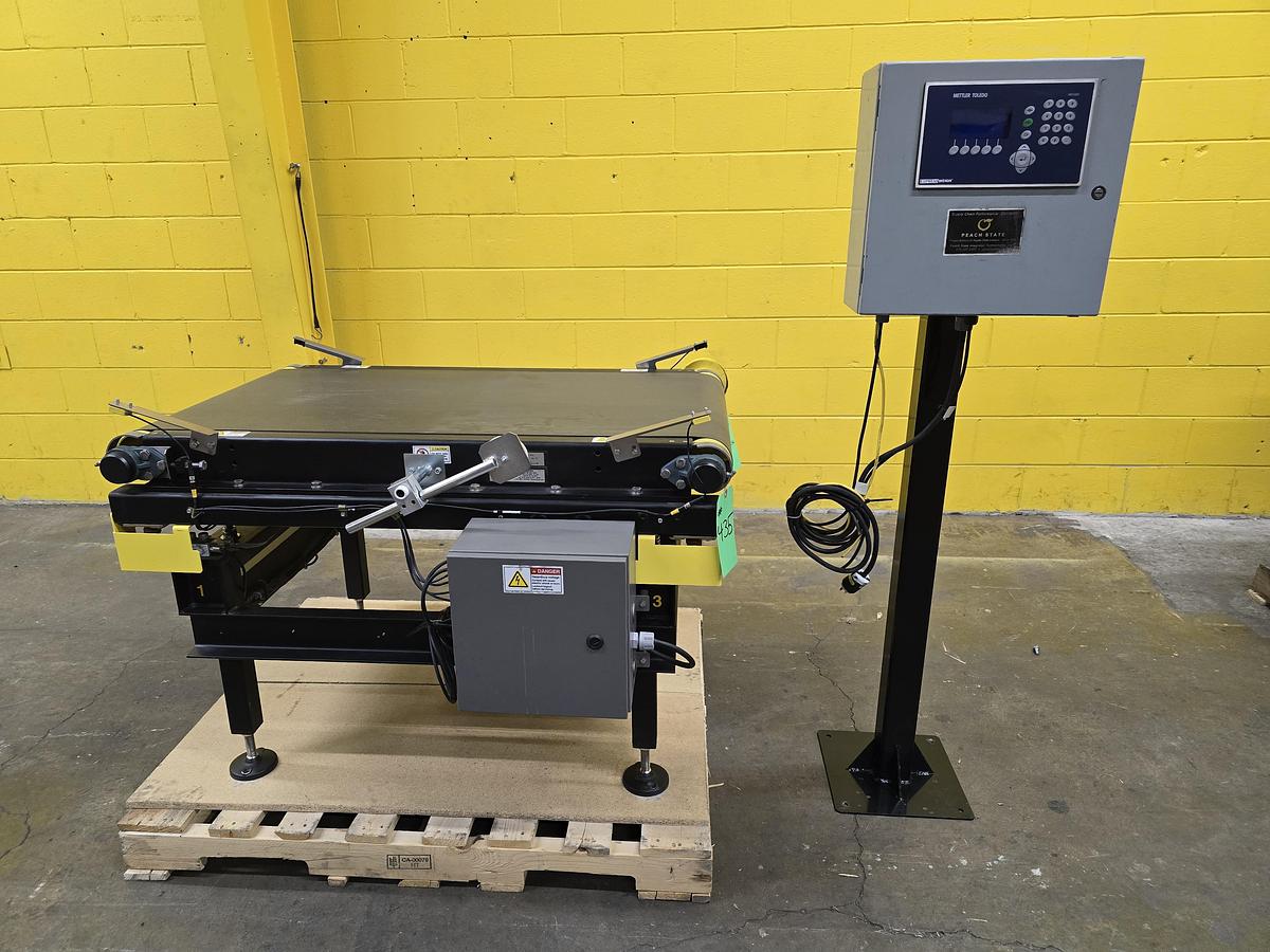 Used Mettler Toledo Checkweigher High Speed 250# Max Conveyor Scale (#435)